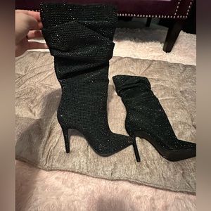 Jessica Simpson Layzer rhinestone boots